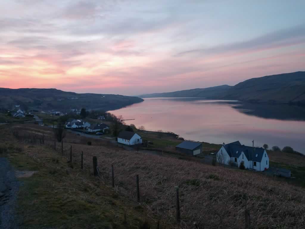 isle of skye 11 carbost sunset