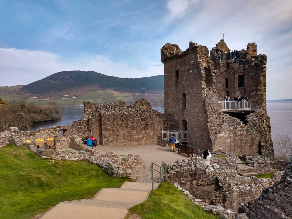 loch ness castle urquhart 06 grant tower