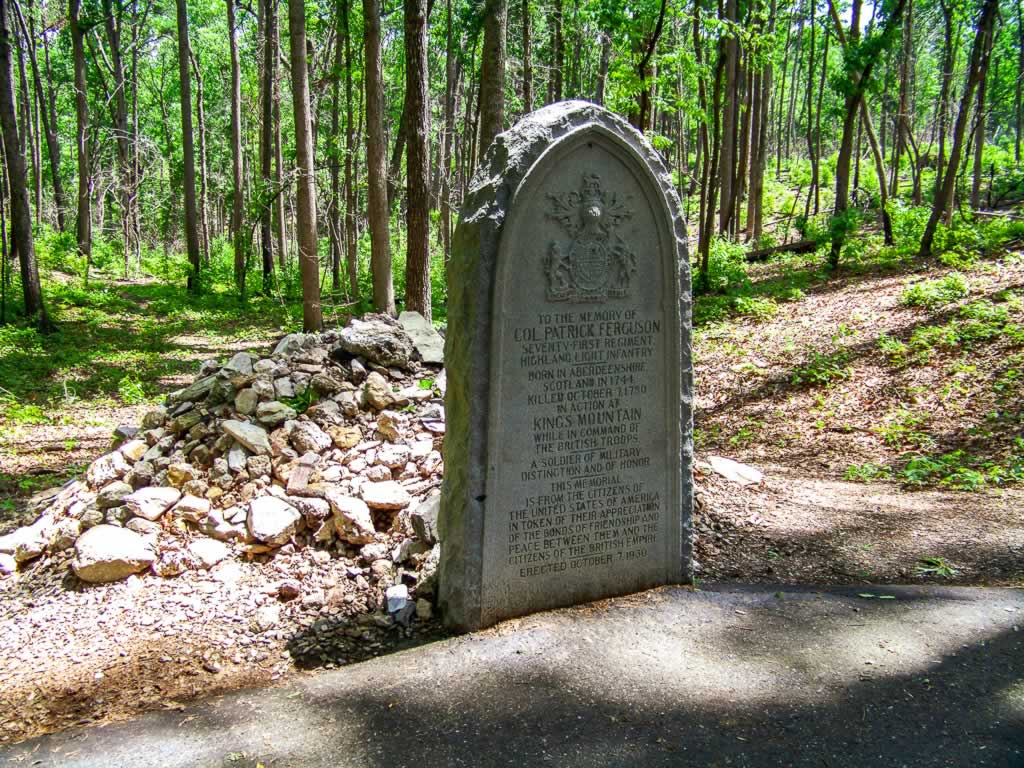 south carolina kings mountain 03 colonel patrick ferguson