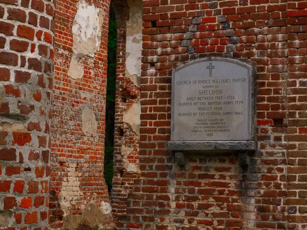 south carolina old sheldon prince williams parish 02