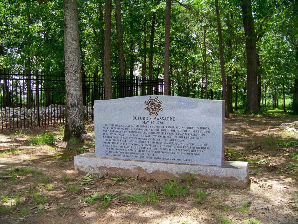 south carolina waxhaws 02 marker