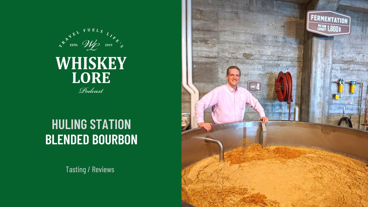 CAN A BLEND BE BETTER THAN A STRAIGHT WHISKEY? // Huling Station Blend of Whiskeys (Blue Label)